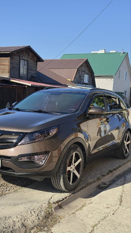 Kia Sportage после зеркальной полировки и керамики